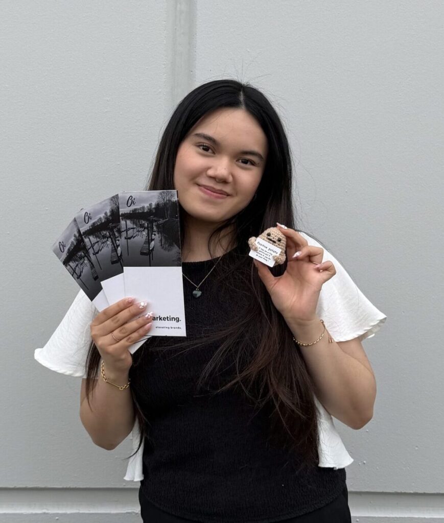 promotional materials showcasing oi marketing campaigns
