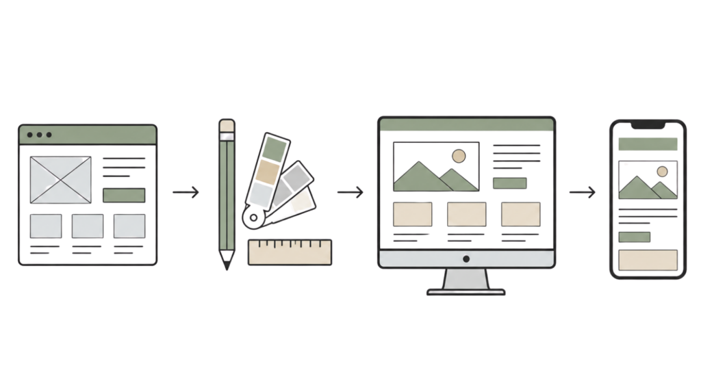 web-design-process-from-sketch-to-final-product-display