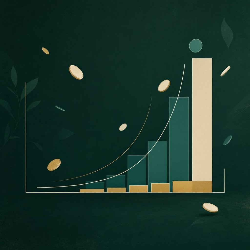Illustration of pricing curves climbing while one line stays flat, representing automation costs at scale